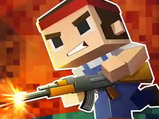 Spill Blocky Shooting Swat Multiplayer online