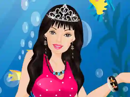 Spill Barbie Mermaid Dressup online