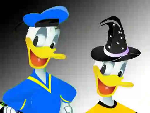 Spill Donald Duck Dressup online