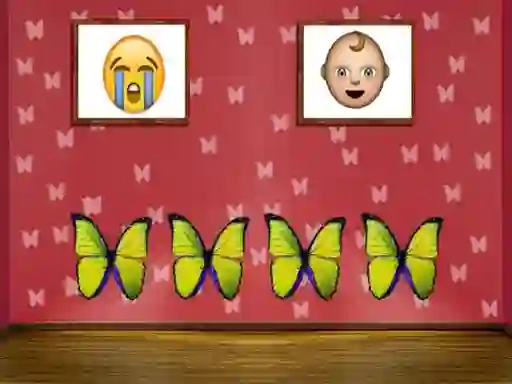 Spill Cute Butterfly House Escape online