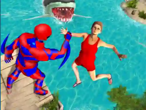 Spill Superhero Police Speed Hero Rescue Mission online