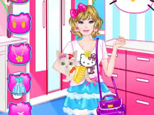 Spill Barbie With Kitty online
