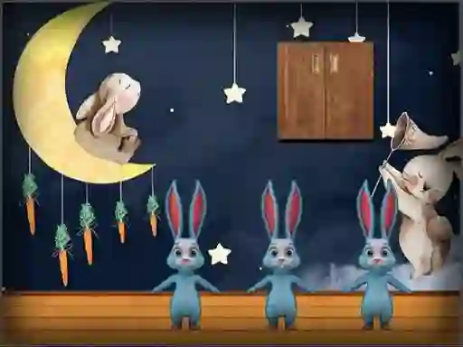 Spill Amgel Bunny Room Escape 2 online