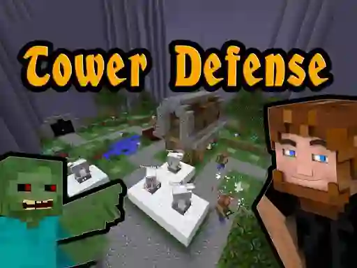 Spill Minecraft Tower Defense online