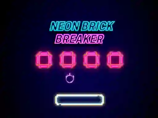 Spill Neon Brick Breaker online