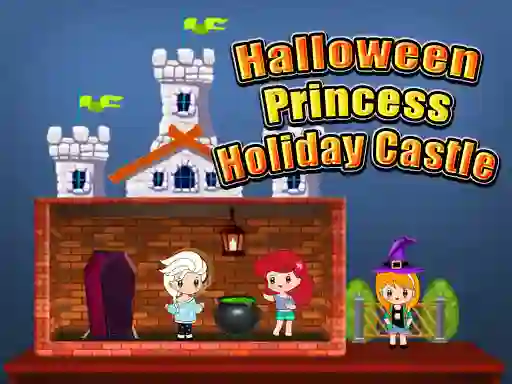 Spill Halloween Princess Holiday Castle online