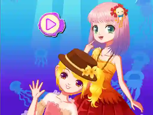 Spill Mermaid Princess Dress Up Salon online