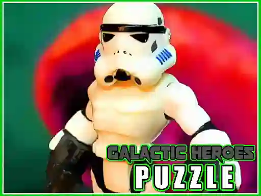 Spill Galactic Heroes Puzzle online