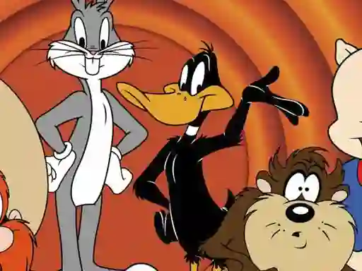 Spill Looney Tunes Jigsaw Puzzle Collection online