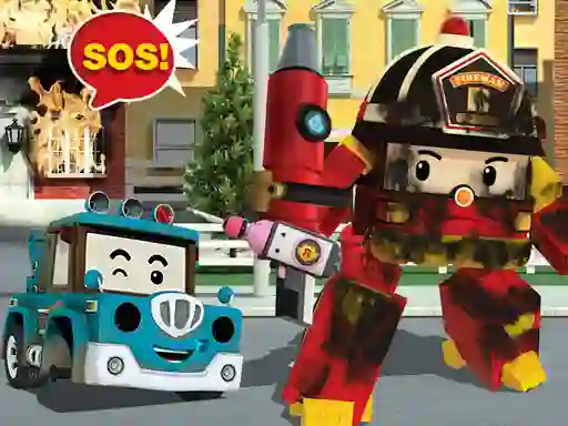 Spill Robot Car Emergency Rescue 2 online