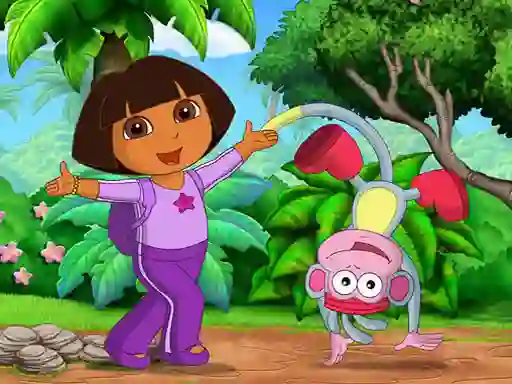 Spill Find 7 Differences Dora online