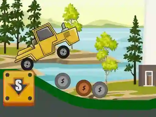 Spill Hill Climb Tractor 2D online