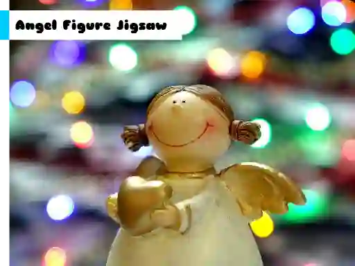 Spill Angel Figure Jigsaw online