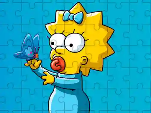 Spill The Simpsons Puzzle online