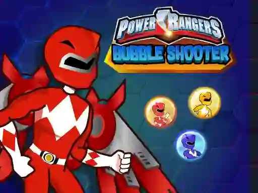 Spill Power Rangers Bubble Shoot online