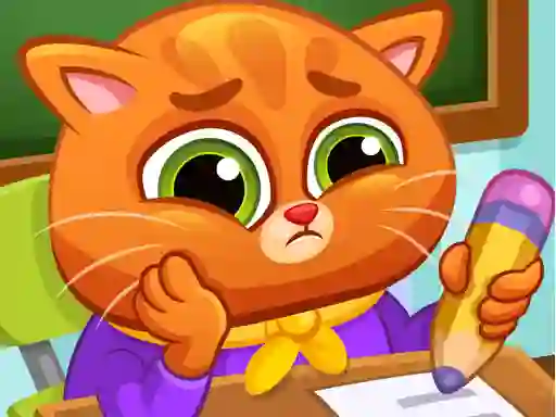 Spill Lovely Virtual Cat At School online