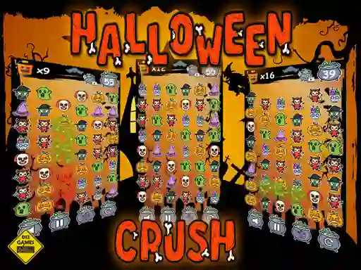 Spill Halloween Crush online