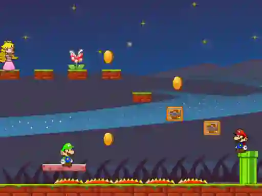Spill Mario Bros Save Princess online