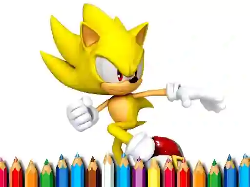 Spill Sonic Coloring Book online