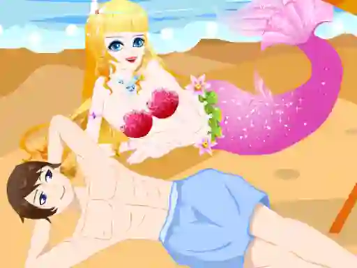 Spill Mermaid Lover In Beach online