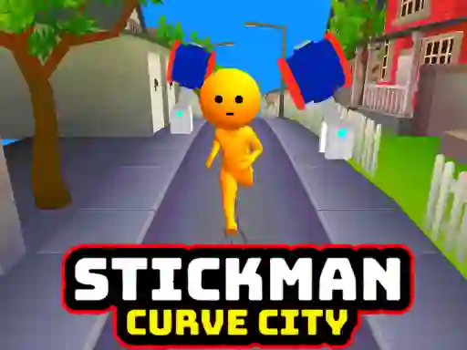 Spill Stickman Curve City online