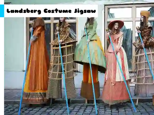 Spill Landsberg Costume Jigsaw online