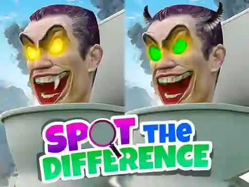 Spill Skibidi Toilet Spot the Difference online