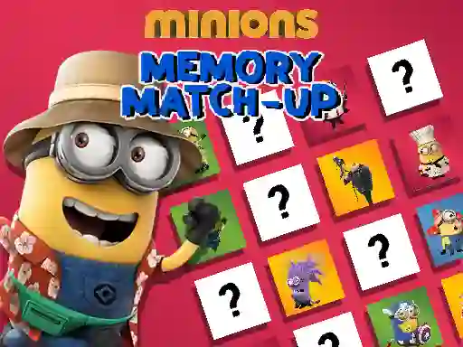 Spill Minions Memory Match Up online