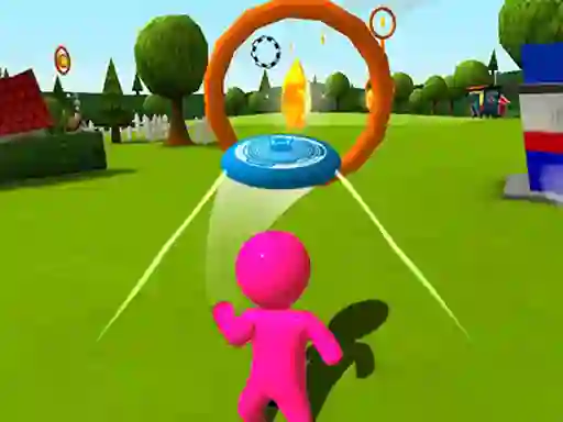 Spill Frisbee 3D online