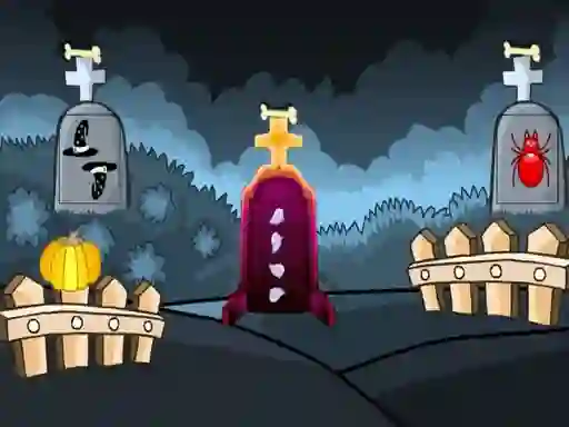 Spill Halloween Scary Cemetery Escape online