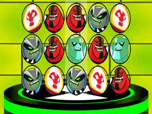 Spill Ben 10 Match 3 Aliens online