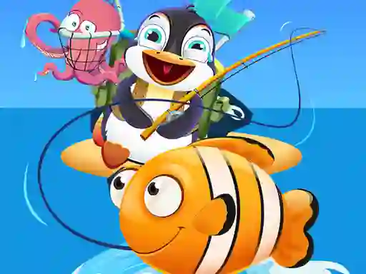 Spill Baby Penguin Fishing online