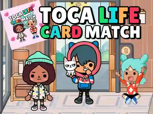 Spill Toca Life Memory Card Match online