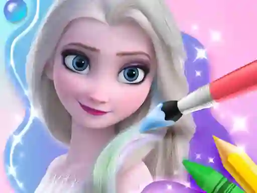 Spill Coloring Book For Elsa online