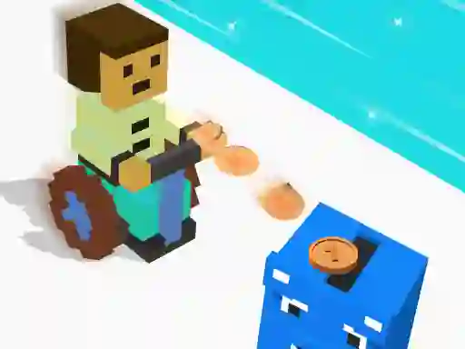 Spill Piggy Bank Demolish Run online