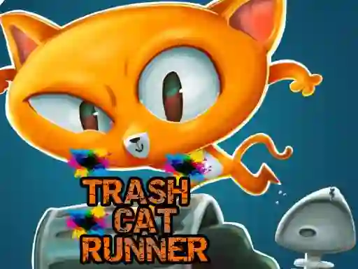 Spill Trash Cat Runner online