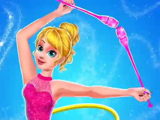 Spill Gymnastics Games for Girls Dress Up online