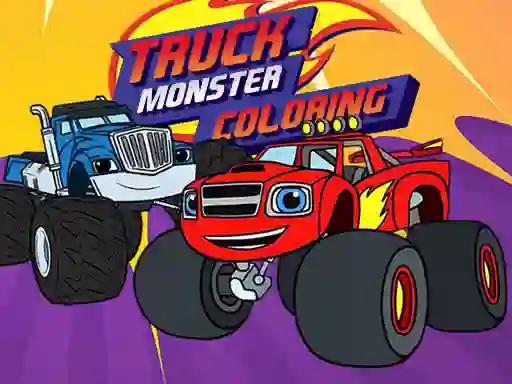 Spill Baze and the monster machines Coloring Book online