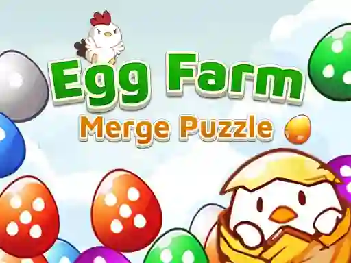 Spill Egg Farm Merge Puzzle online