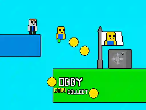 Spill Obby vs Bacon Rainbow Parkour online