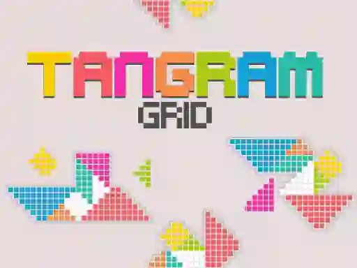 Spill Tangram Grid online