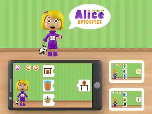 Spill World of Alice Opposites online