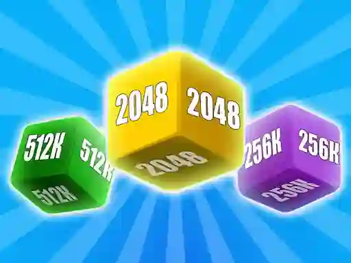 Spill Merge Cubes 2048 3D online