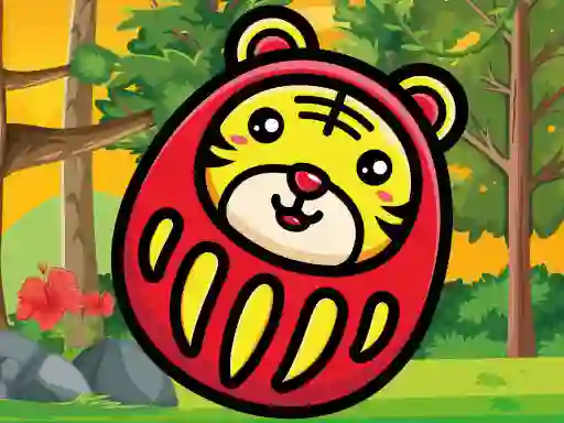 Spill Daruma Tiger Run online