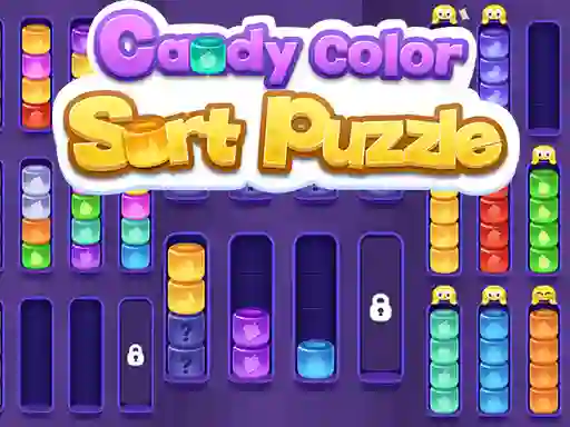 Spill Сandy Color sort puzzle online