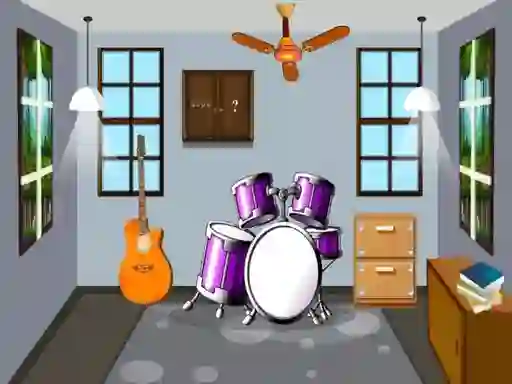 Spill Musician House Escape online