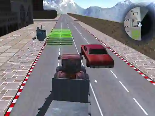 Spill Tractor Driving Garbage collect online
