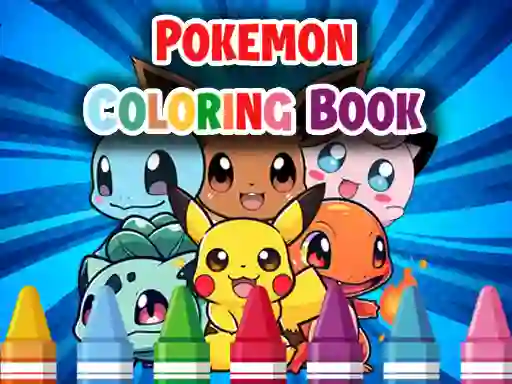 Spill Pokemon Coloring Book online