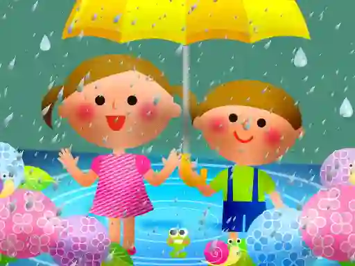 Spill Kids Rainy Day Puzzle online