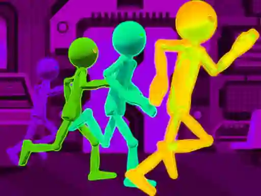 Spill Stickman Escape Parkour online